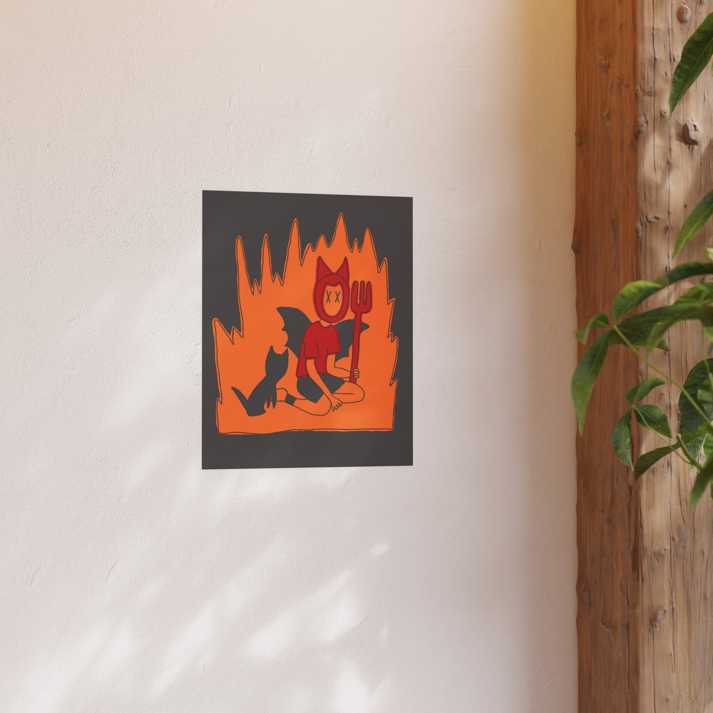 Flames. Flames! Flaaaames... on the side of my face. breathing-breathl-heaving breaths heaving breaths...heathing... (Download or Art Print)