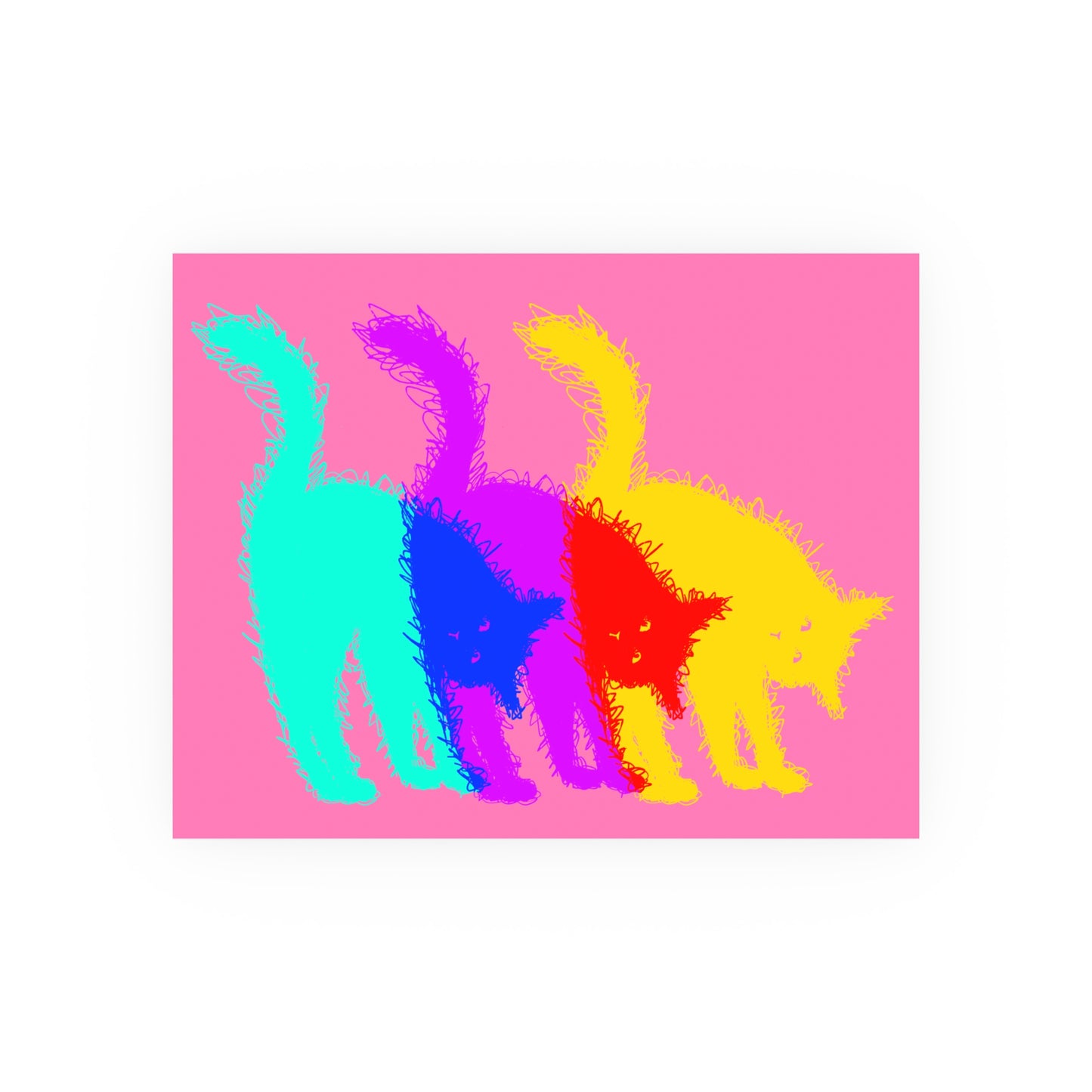 CAT GLITCH (Download or Art Print)