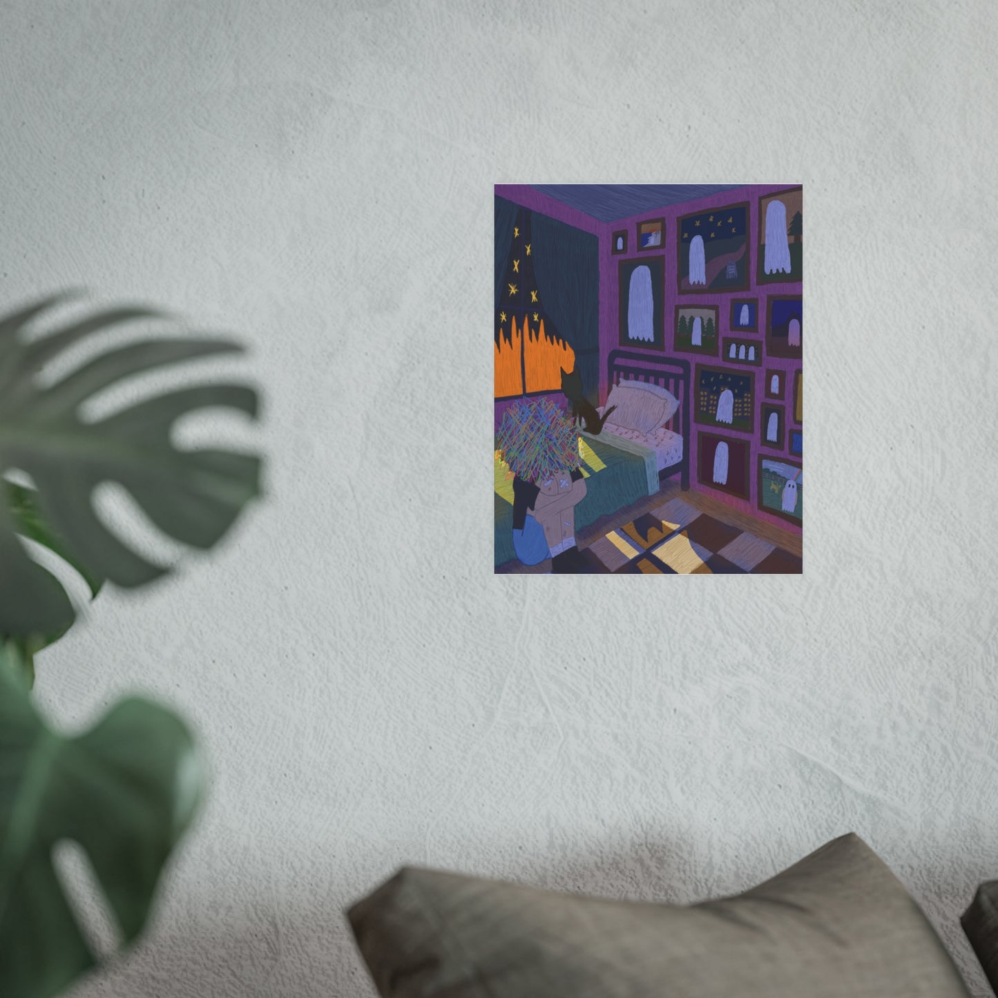 Ghosts on the wall (Download or Art Print)
