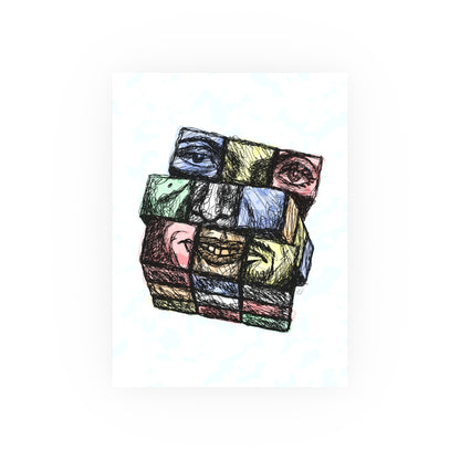 the faces I wear (Download or Art Print)