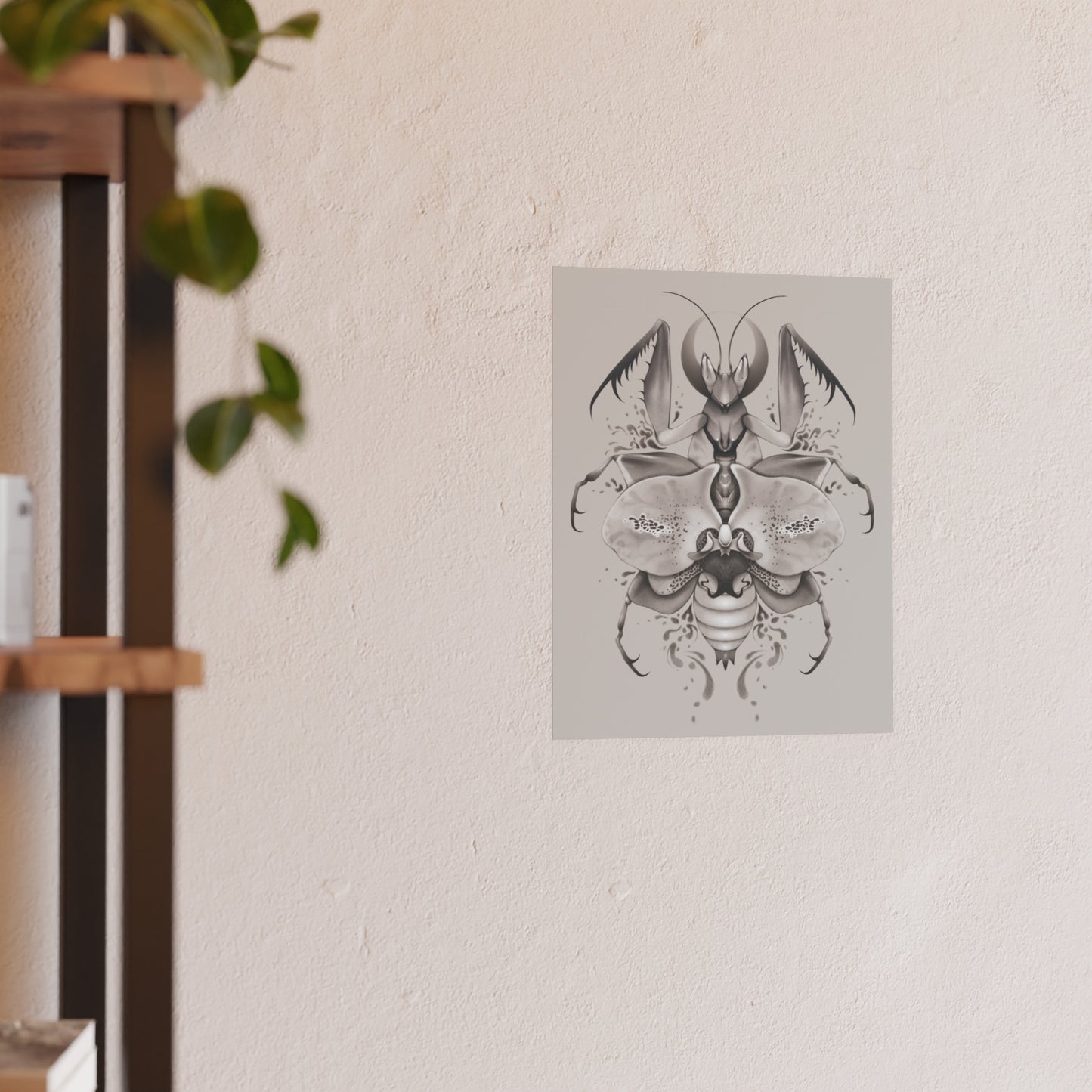 Orchid Mantis God (Art Print)