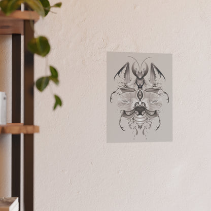 Orchid Mantis God (Art Print)