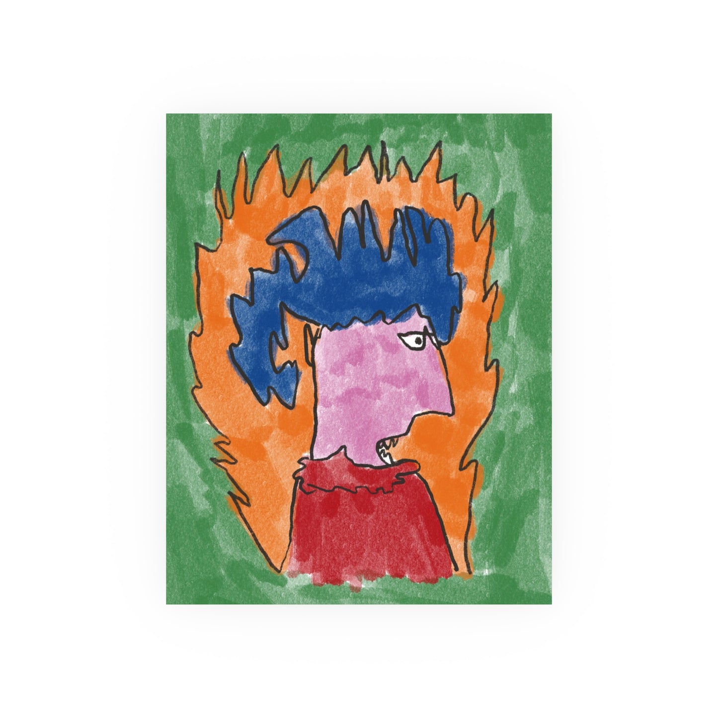 hang up the burger phone (Download or Art Print)