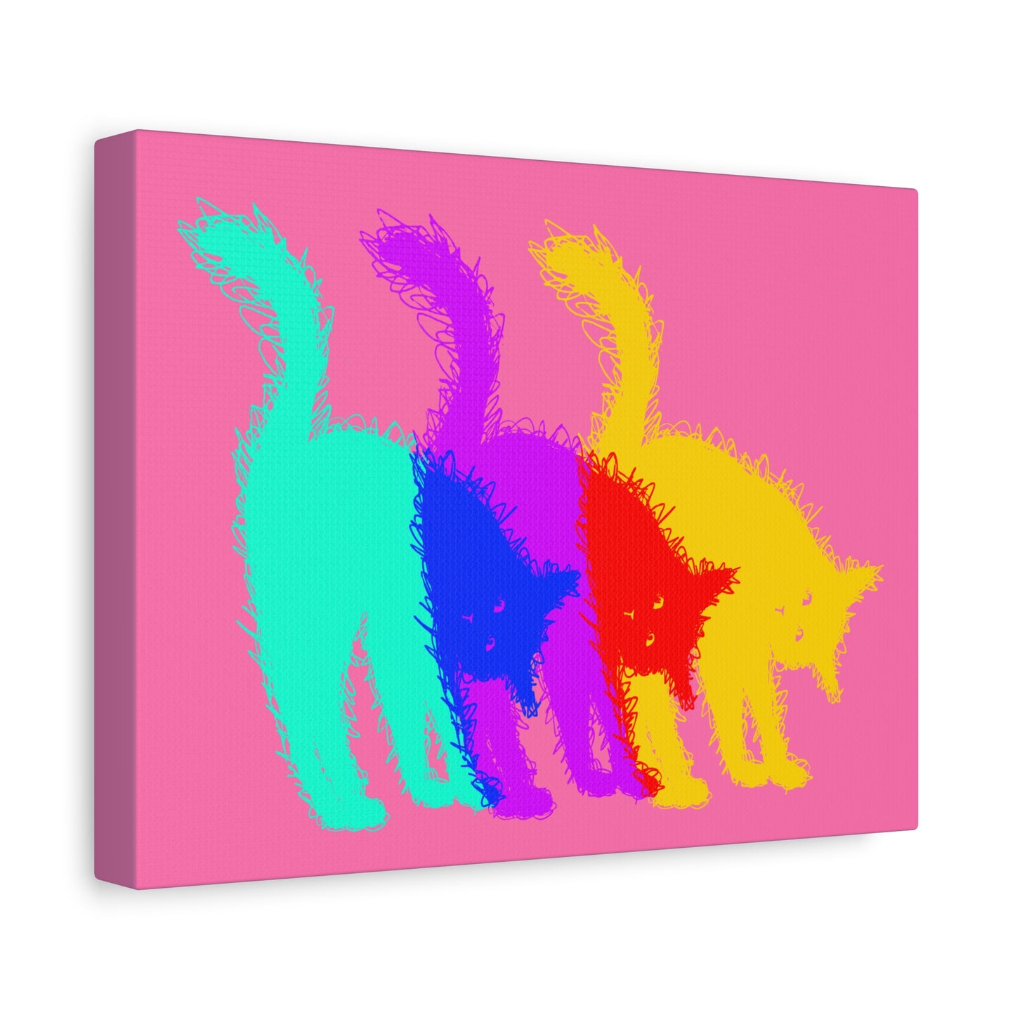 CAT GLITCH (Canvas)