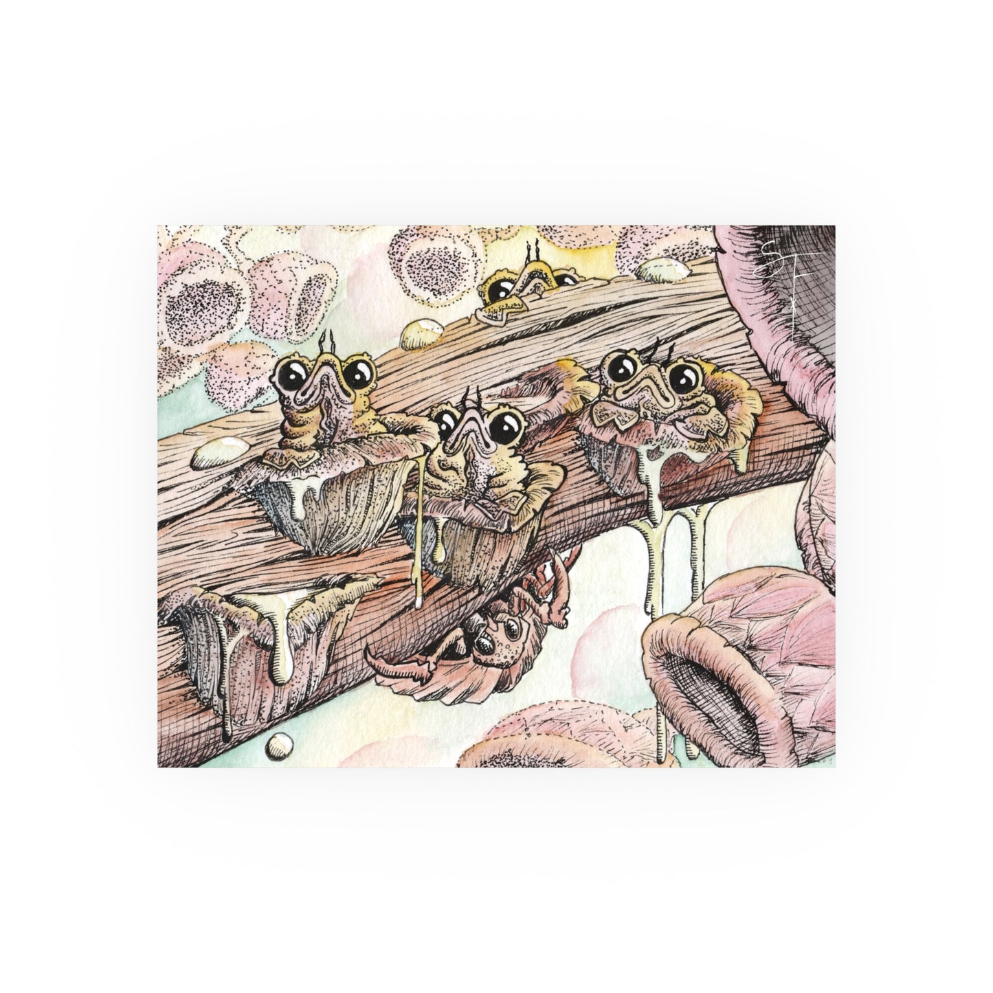 Babbles on a branch (Download or Art Print)