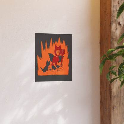 Flames. Flames! Flaaaames... on the side of my face. breathing-breathl-heaving breaths heaving breaths...heathing... (Download or Art Print)