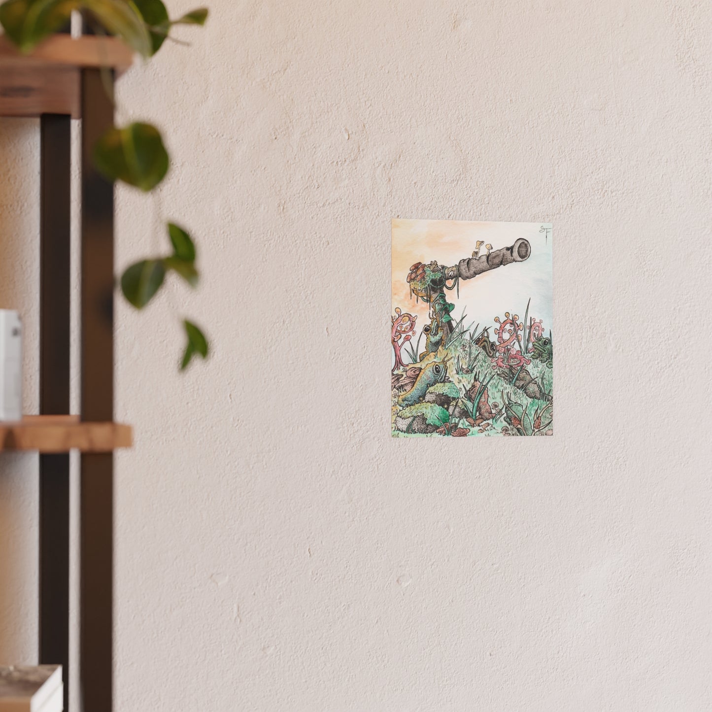 Babbles discover a relic (Download or Art Print)