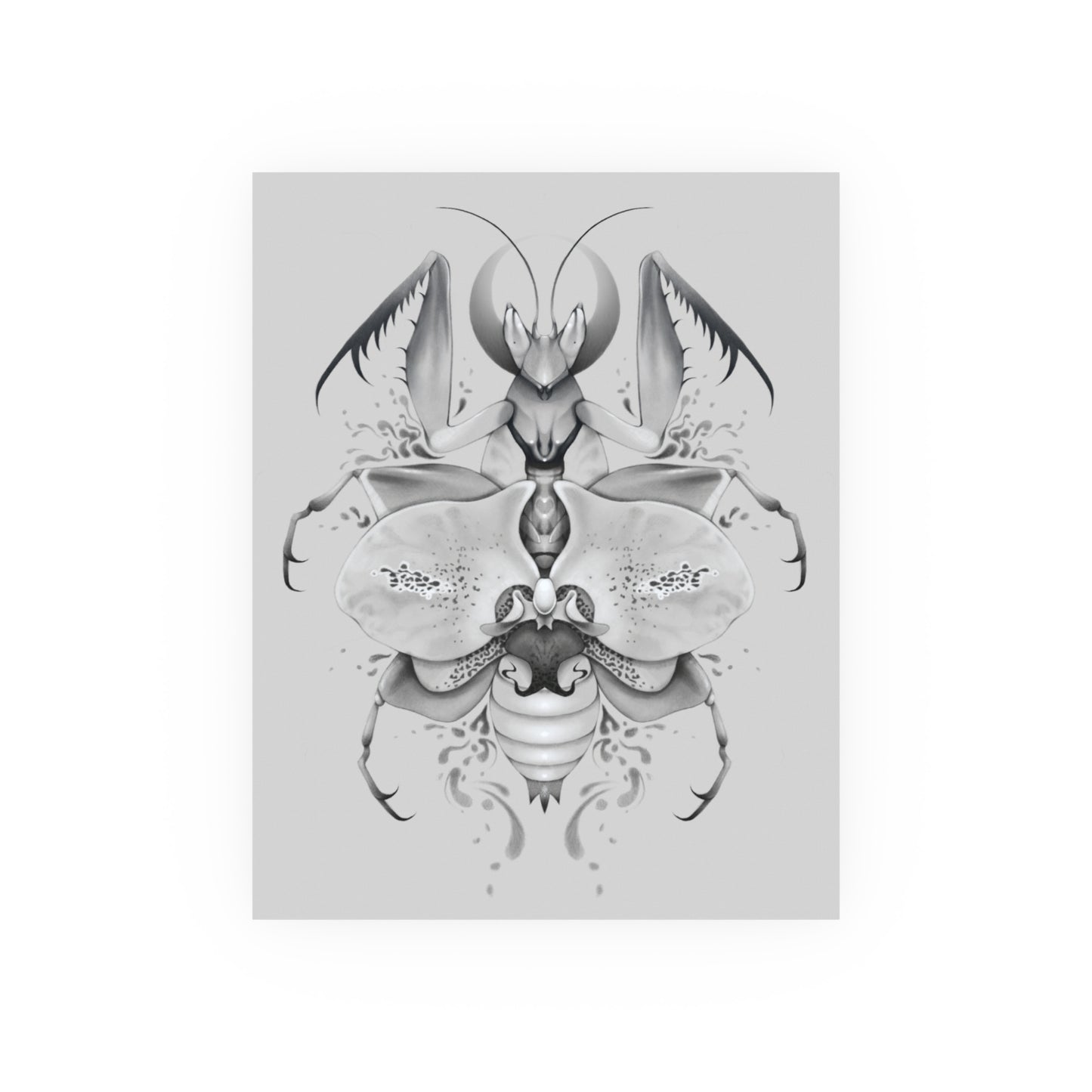 Orchid Mantis God (Art Print)