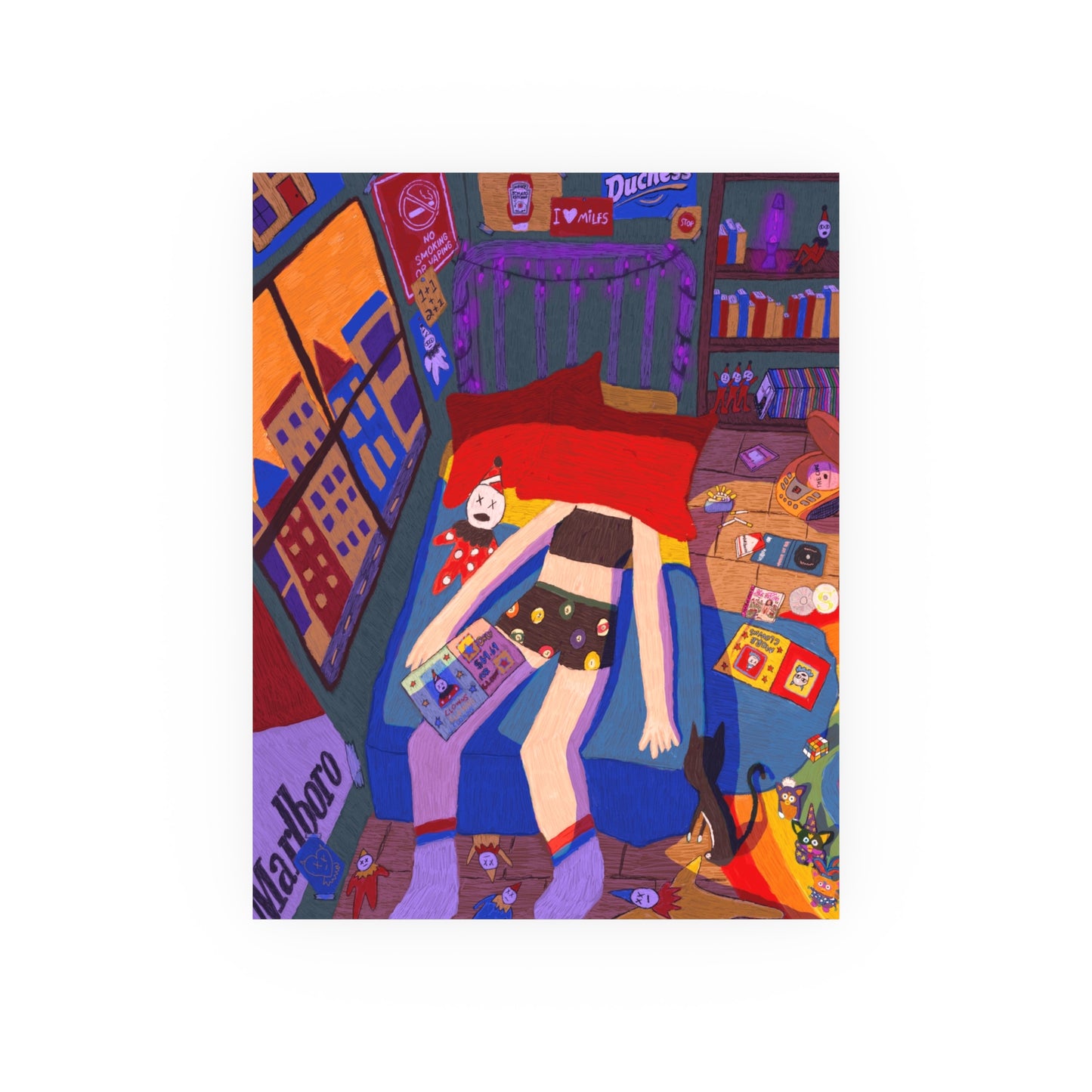I can't get up to change the cd right now. whatever I guess i'll just listen to this song forever (Download or Art Print)