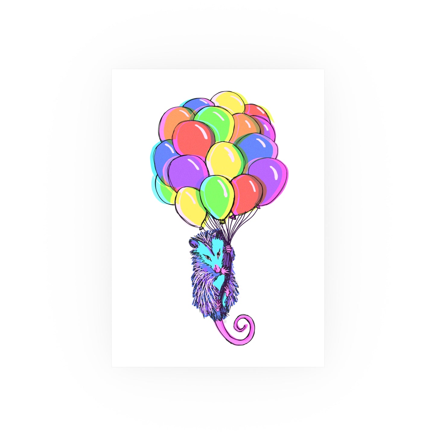 when opossums fly (Download or Art Print)