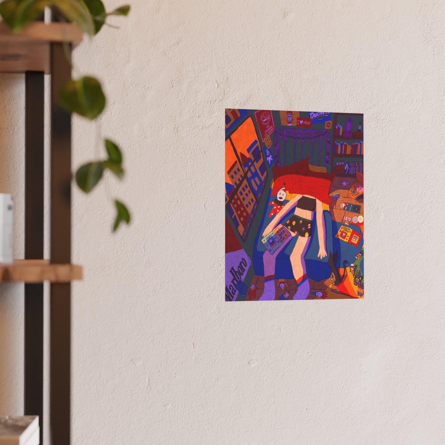 I can't get up to change the cd right now. whatever I guess i'll just listen to this song forever (Download or Art Print)