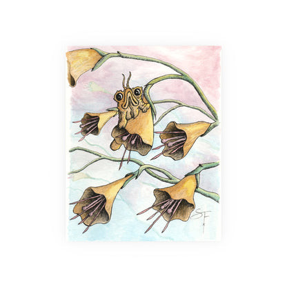Babble on a yellow flower  (Download or Art Print)