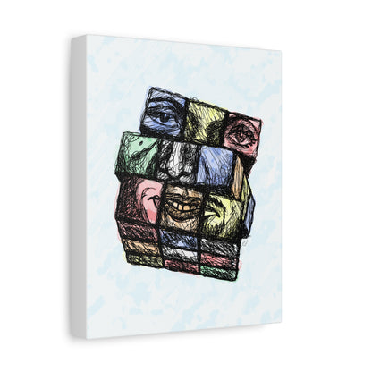 the faces I wear (Canvas)