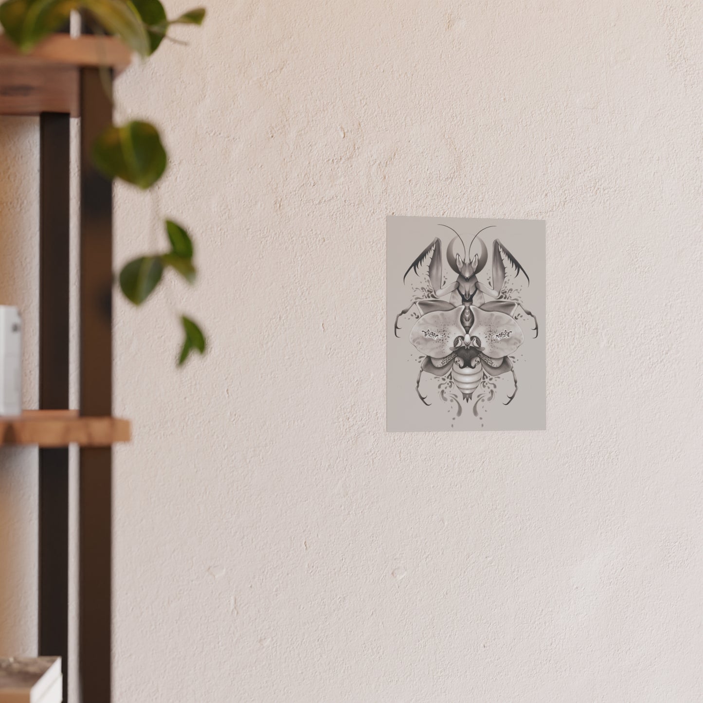 Orchid Mantis God (Art Print)