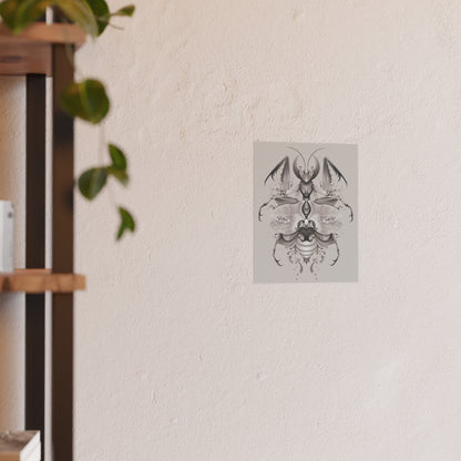 Orchid Mantis God (Art Print)
