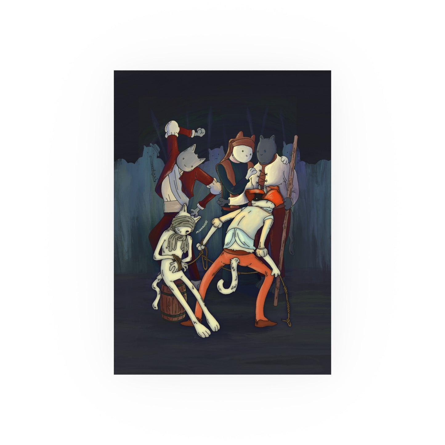 The Meowcking of Christ (Download or Fine Art Print)