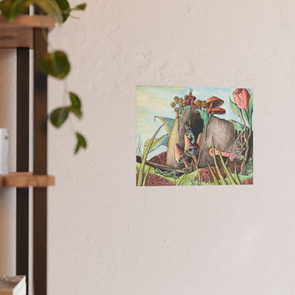 Babbles in the mail (Download or Art Print)