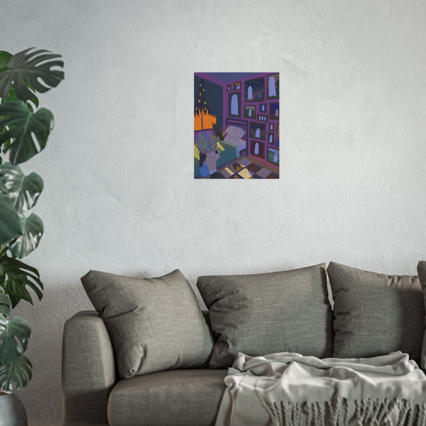 Ghosts on the wall (Download or Art Print)
