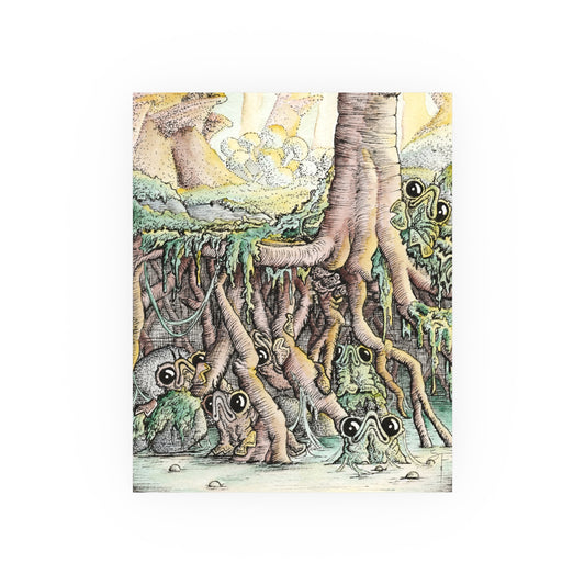 Babbles on the tree's roots (Download or Art Print)