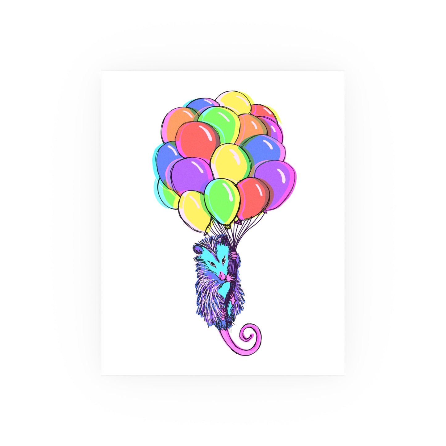when opossums fly (Download or Art Print)
