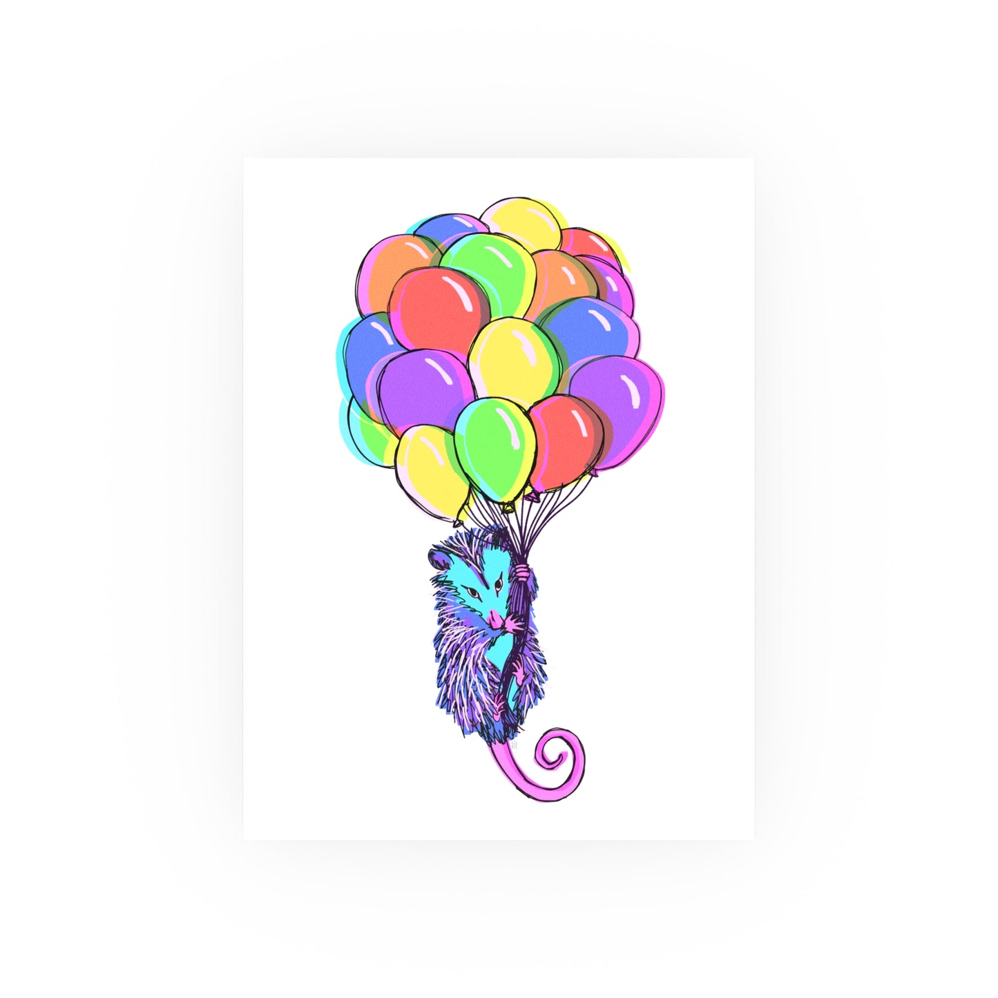 when opossums fly (Download or Art Print)