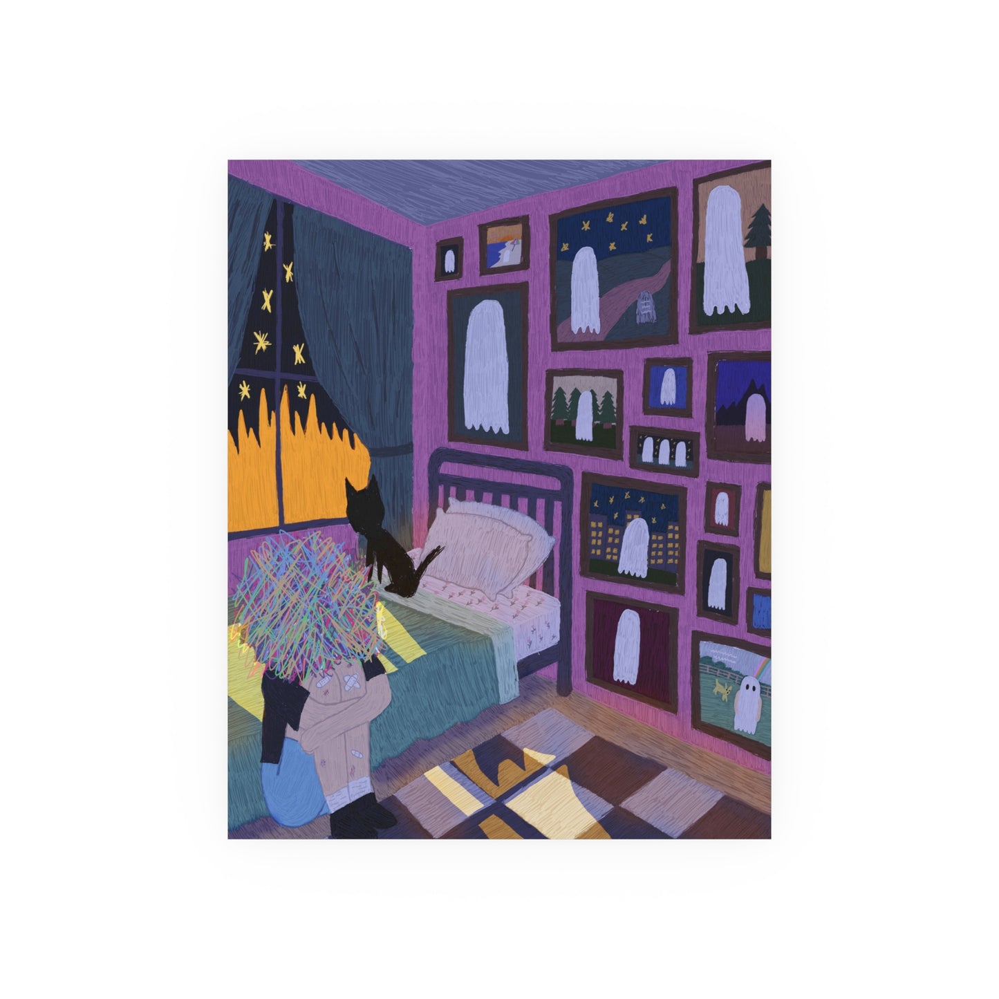 Ghosts on the wall (Download or Art Print)