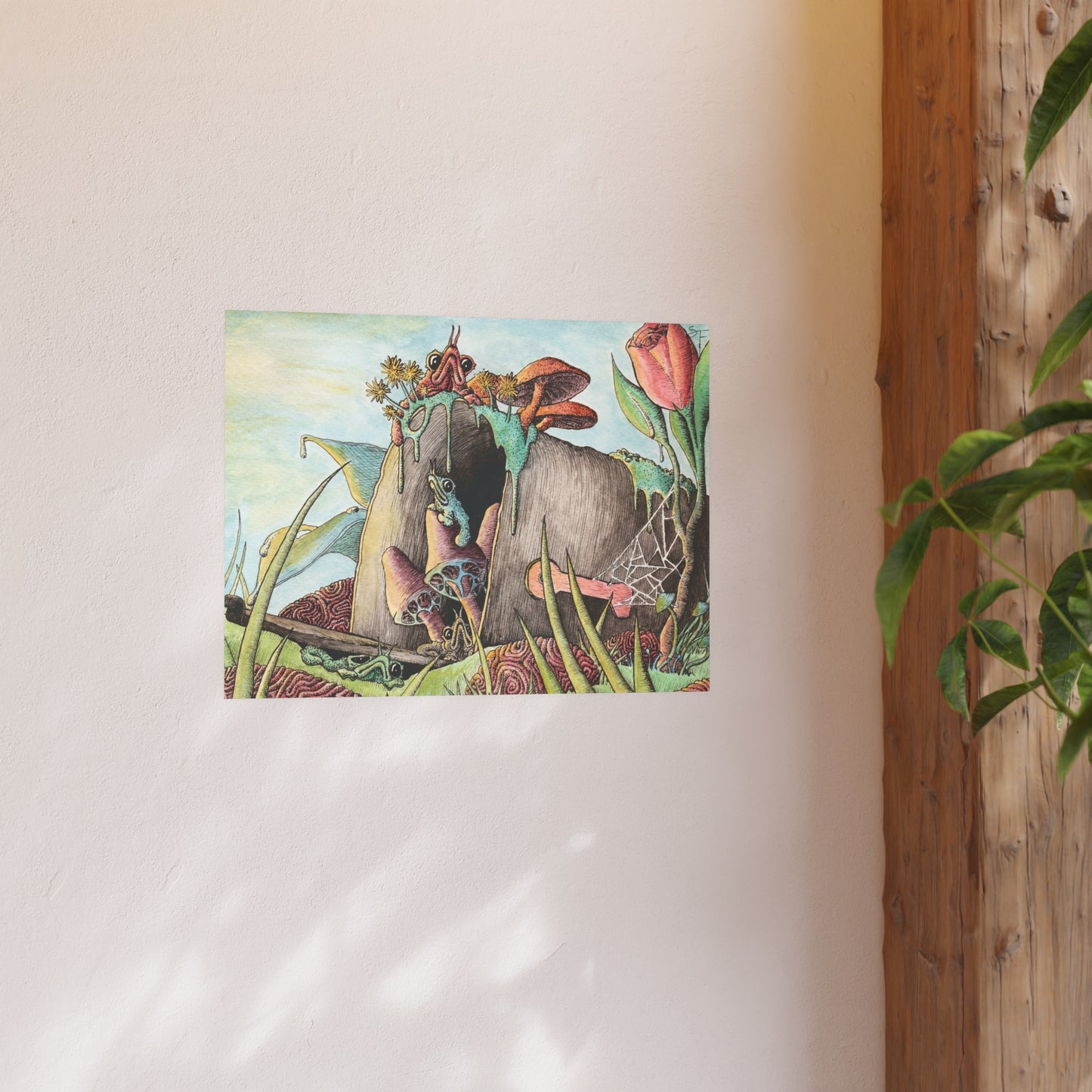 Babbles in the mail (Download or Art Print)