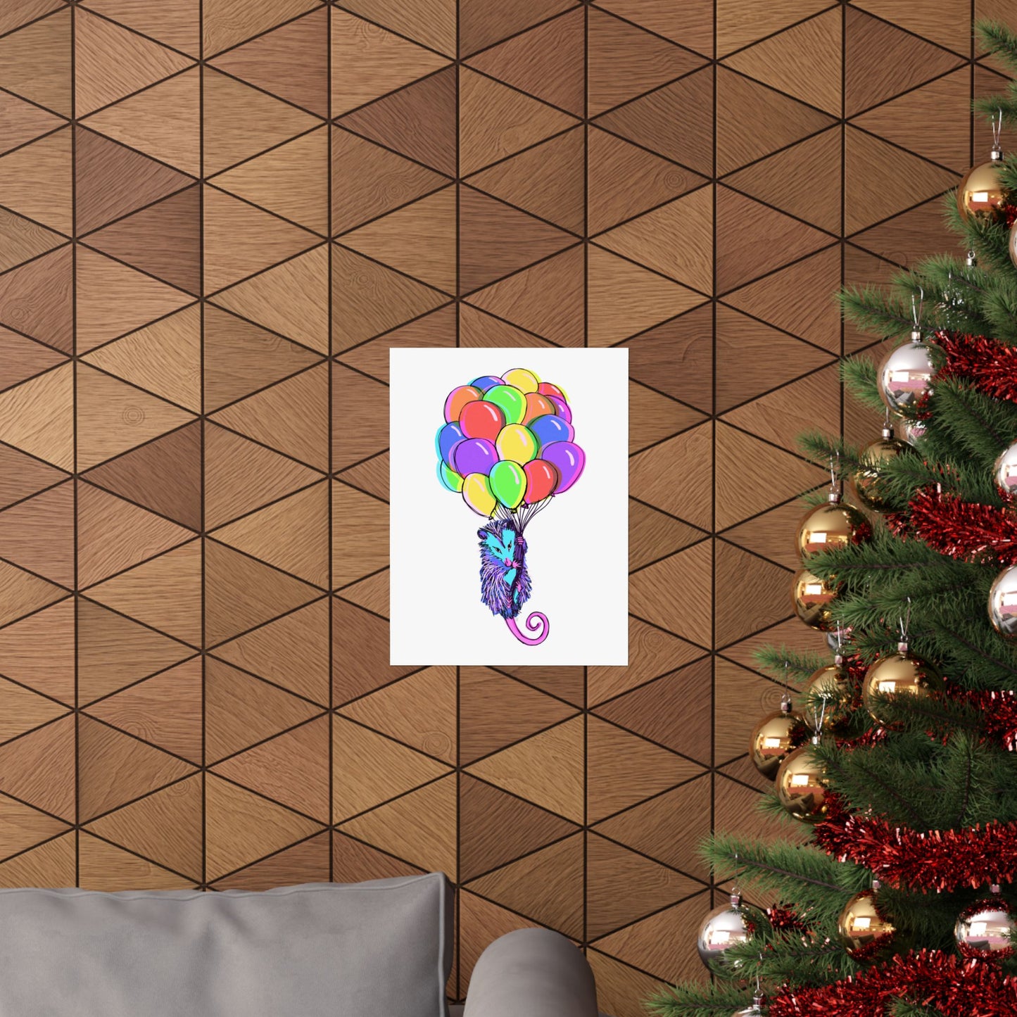 when opossums fly (Download or Matte Poster)