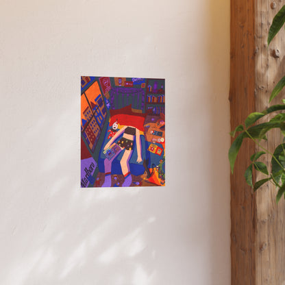 I can't get up to change the cd right now. whatever I guess i'll just listen to this song forever (Download or Art Print)
