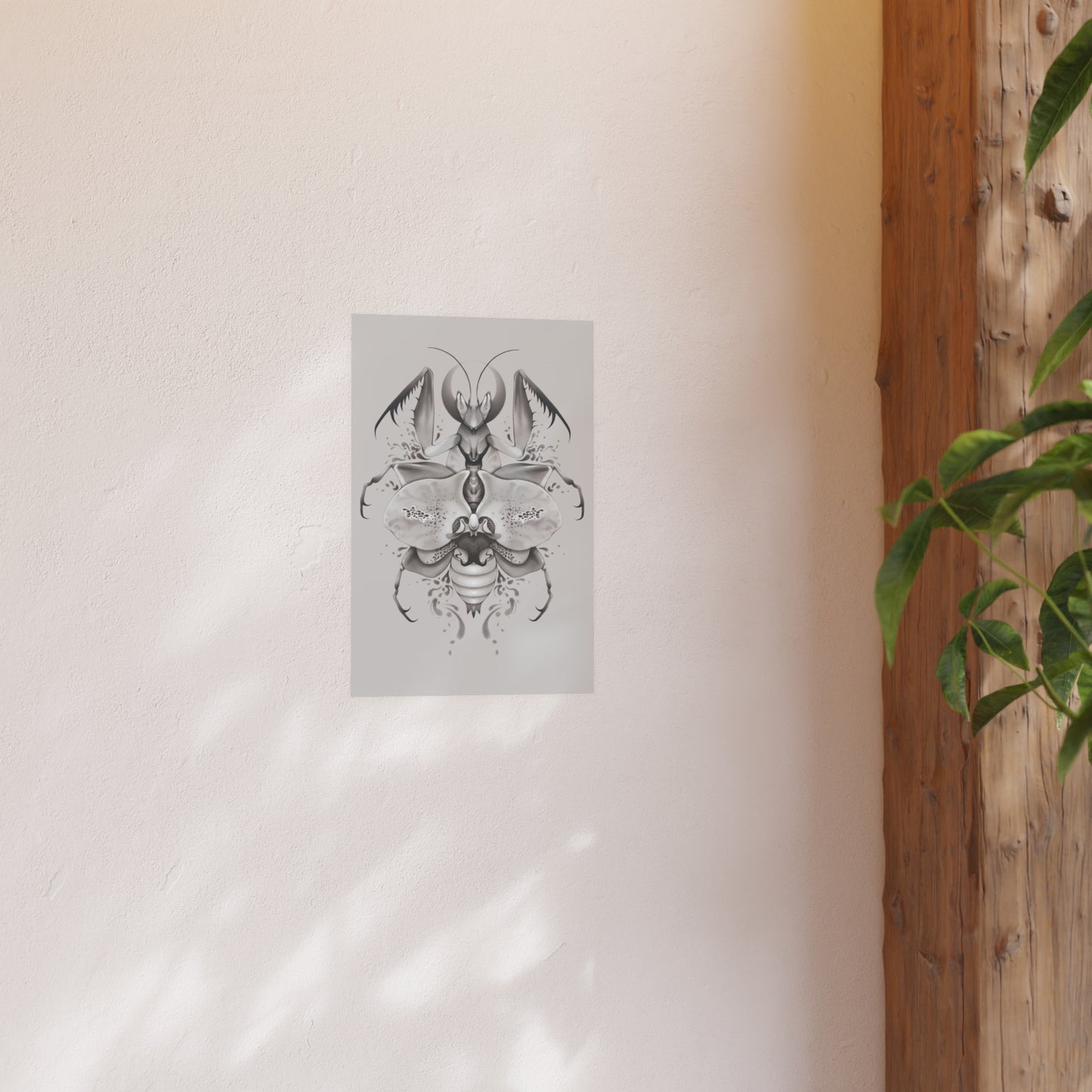 Orchid Mantis God (Art Print)